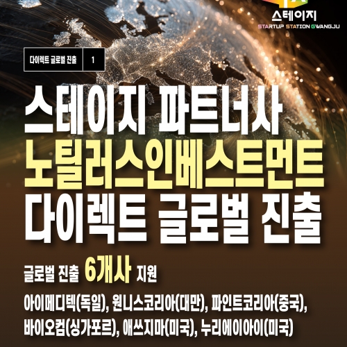 STAGE 파트너사 노틸러스인베스트먼트 다이렉트 글로벌 진출 성과